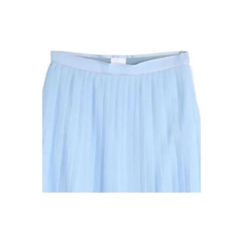 Burberry Casual Long Skirts Women's Blue-1