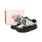 Cow Black (A84 Black White Bowknot)