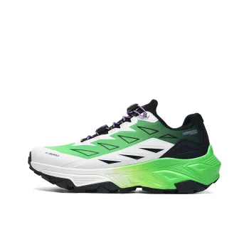 GLUNA Non slip Wear resistant Shock Absorption Low Top Trail Running Running Shoes Unisex Bright Aloe Green