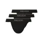 Lyocell 3 Pack[Black+Black+Black]Smooth Skin-Friendly