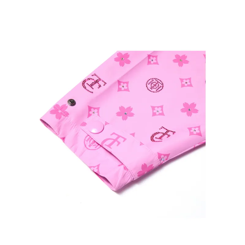 TCH Windproof Windbreaker Jacket Unisex Pink-5