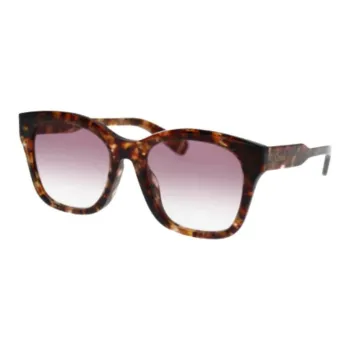 Chloe Acetate Cat Eye Sunglasses Women's Brown
