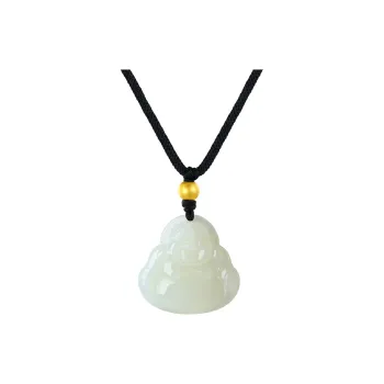 CHINA GOLD Hetian Jade Necklaces White Jade/Pale Greenish White Jade Women's