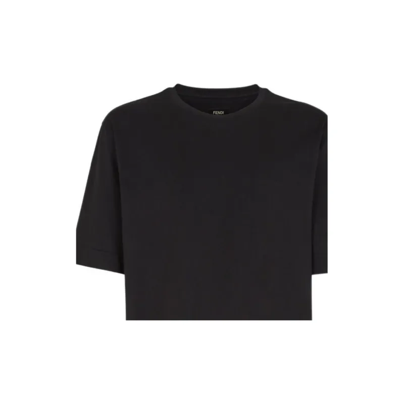 FENDI Crewneck Ff Buckle T Shirt-4