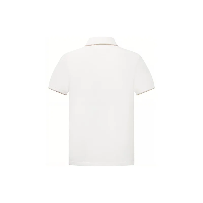 RARE Short Sleeved Polo Shirt Men's White-2