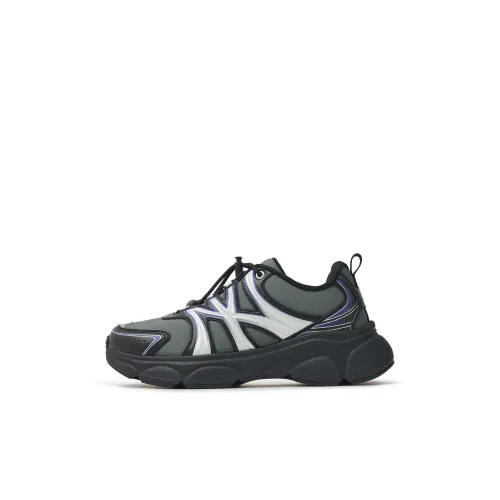 MLB Slip Resistant, Abrasion Resistant, Breathable, Height Increasing Low Top Kids' zoom shoes white Black Kids'