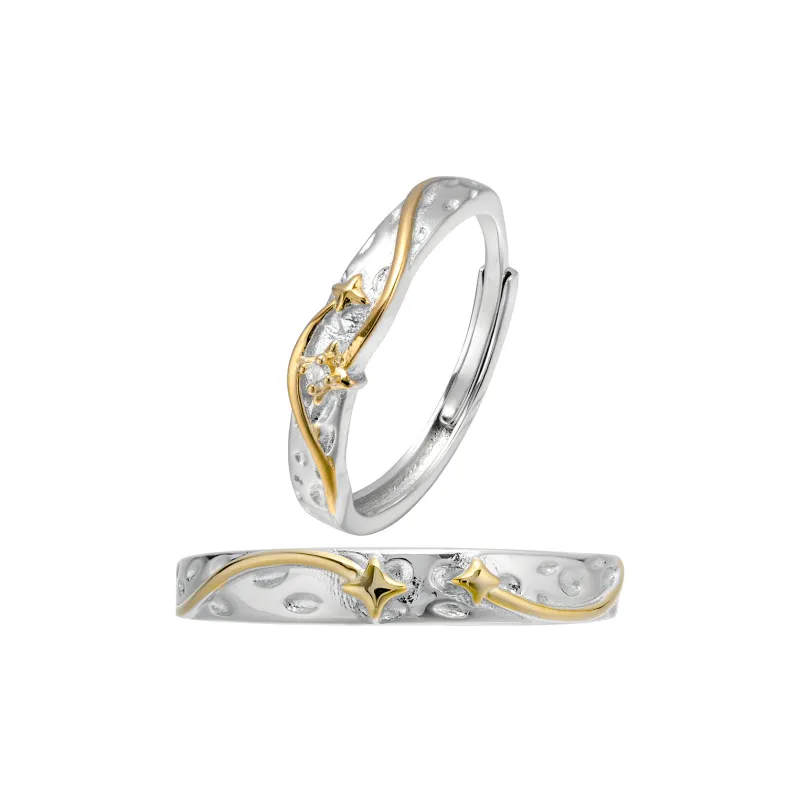 CLARKIA FLOWER Sterling Silver Rings Unisex-0