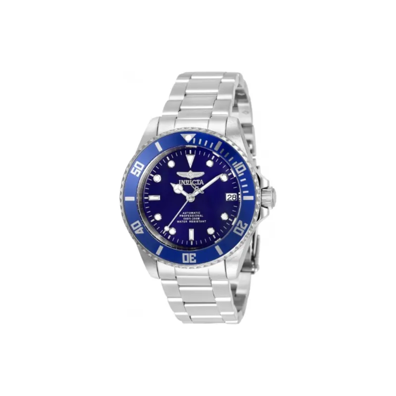 INVICTA Wrist Watch Automatic Mechanical Movement Stainless Steel Strap 36mm Blue Dial Women's Watch-0