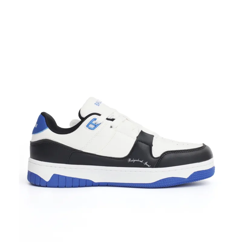 PAIN OR PLEASURE Low Top Kids' Skateboarding Shoes Blue Black Teenagers-1