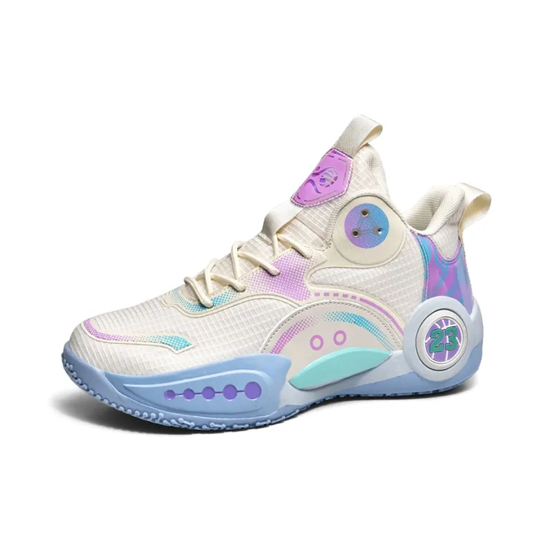 SOURCE Cushioning, Slip Resistant, Abrasion Resistant, Lightweight, Rebound High Top Basketball Shoes Unisex-1