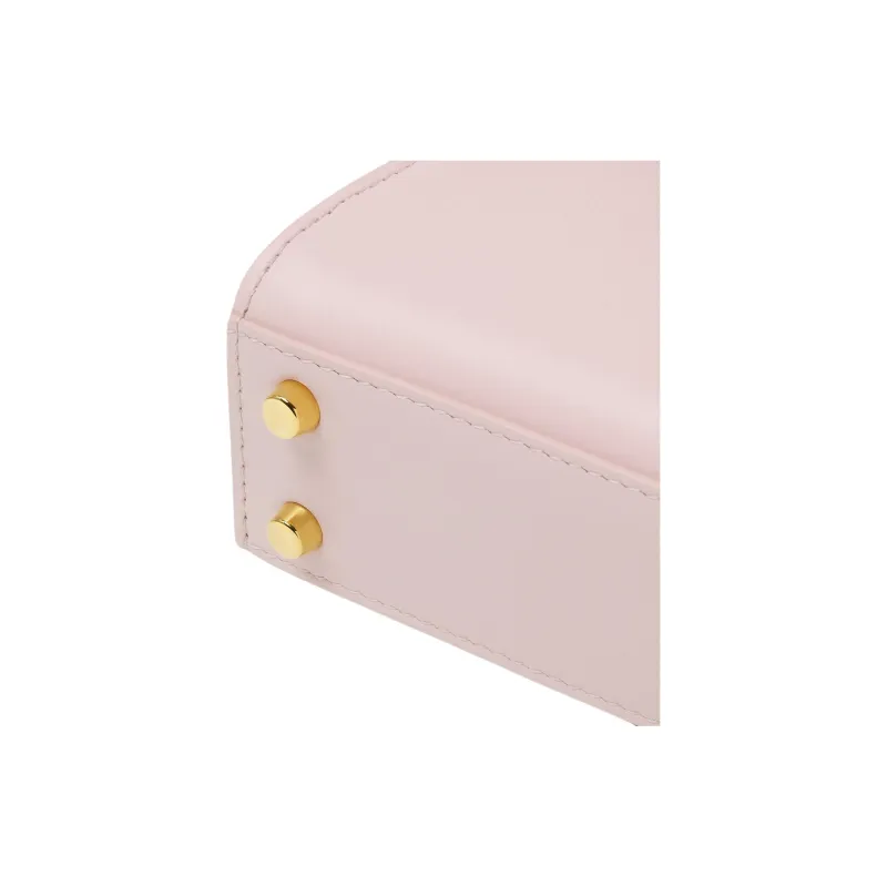 VERSACE Medusa '95 Calfskin One Shoulder Handbags Small Size Women's Light Pink Red-5