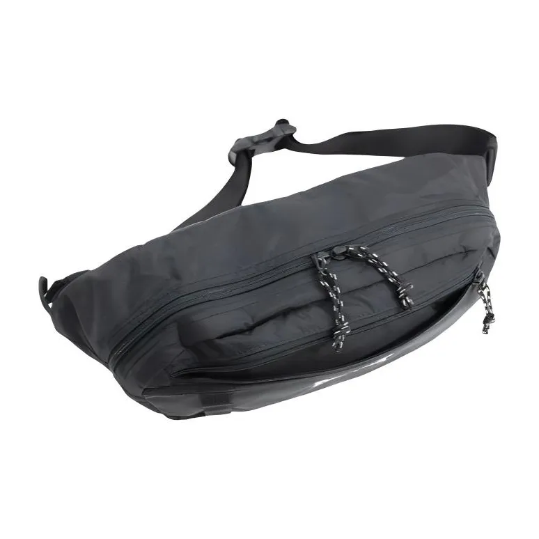 Thrasher Nylon Fanny Pack Regular Unisex Black White Text-3