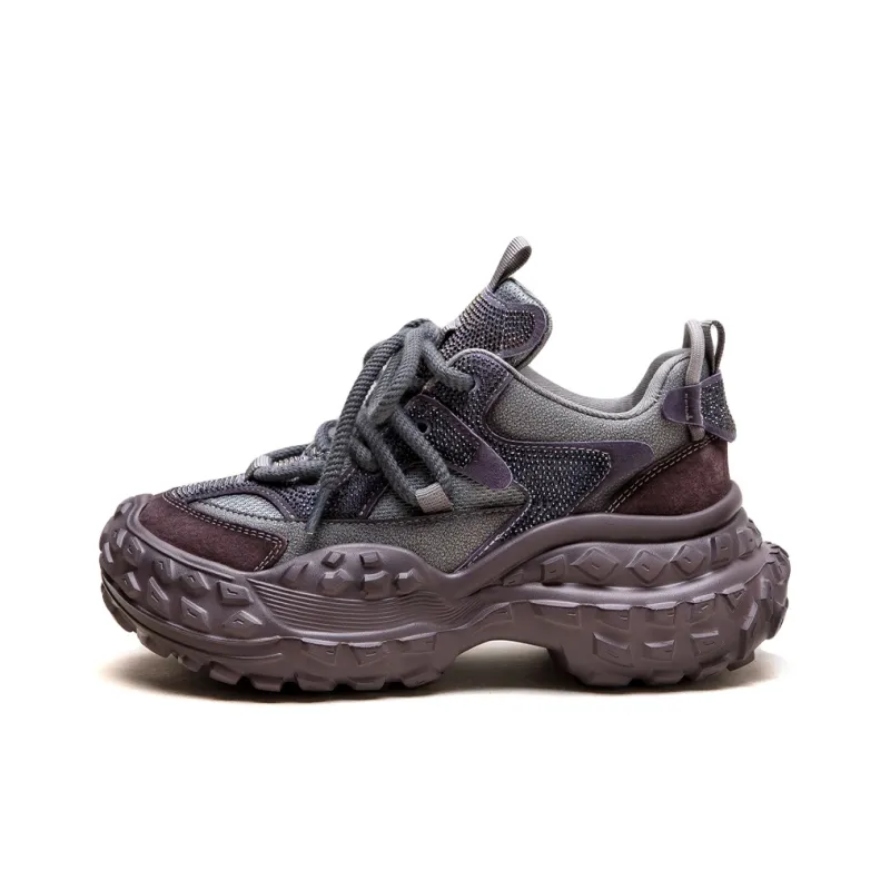 Jay Height Increasing Low-Top Chunky Sneakers Women's-0