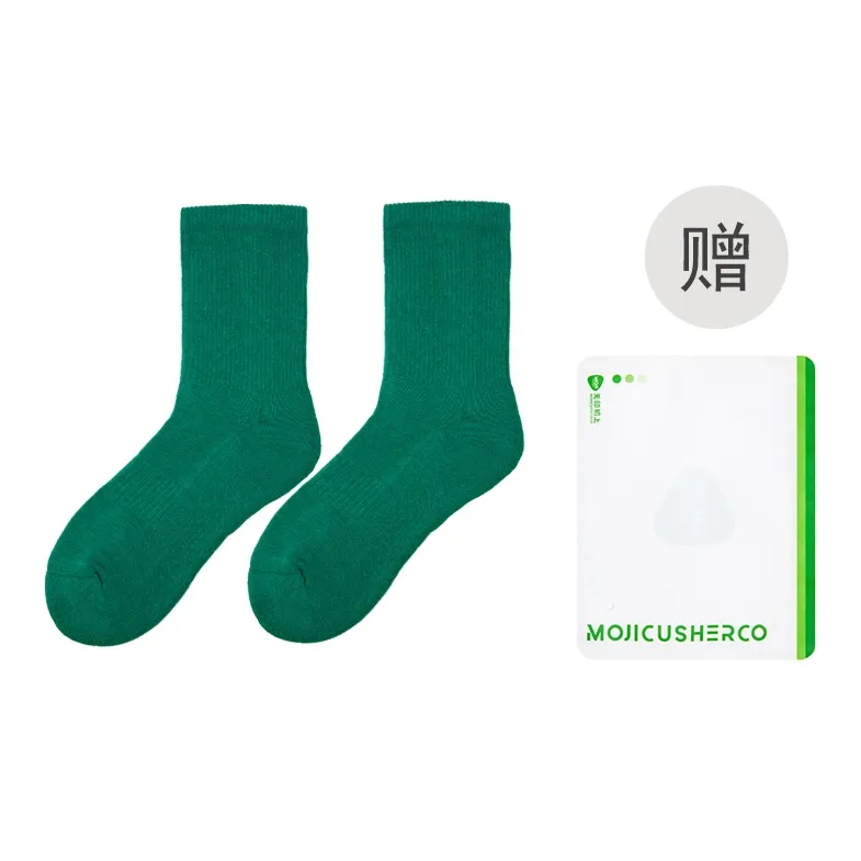 MOJICUSHERCO Mid-Calf Socks Women's Shopping Bag 1 Pack-14