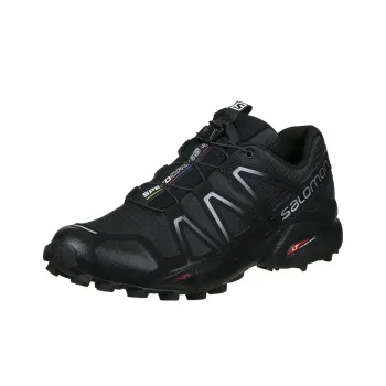 SALOMON Speedcross 4 Anti-Slip Wear-Resistant Low-Top Hiking Shoes Men's Black