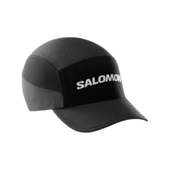 SALOMON Polyamide Baseball Caps Unisex Black