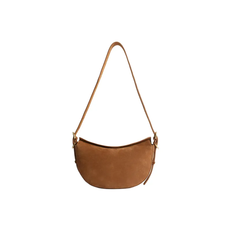 Other Stories Leather Shoulder Bag Women's Brown-0
