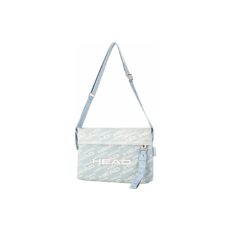 HEAD Fabric Crossbody Bag Shoulder Bag Medium Size Unisex Light Blue-1