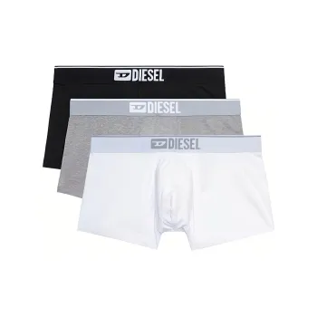 DIESEL Umbx-Damien Three-Pack Logo-Embroidered Boxers Set