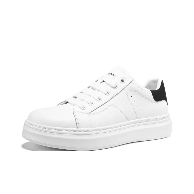 FUERZA Abrasion Resistant Low Top Casual Sports Running Shoes Men's White-1