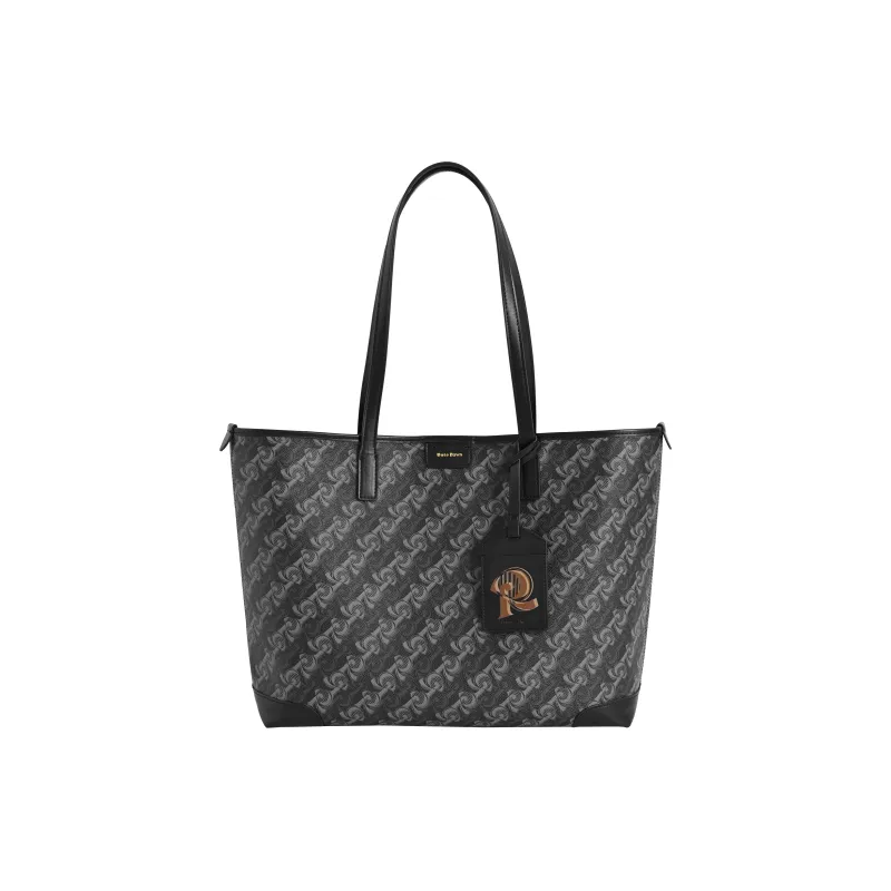 ROSEDAWN PVC Shoulder Bag Tote Bag Regular Women's Brown/Black-5