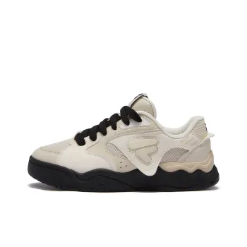 FILA FUSION KICK II Slip Resistant Low Top Casual Shoes Women's Birch Brown Sea Salt Pink
