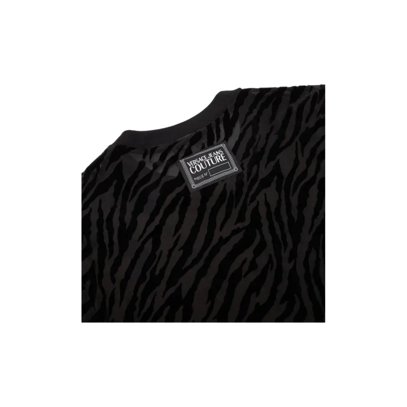VERSACE Zebra devoré T shirt-2