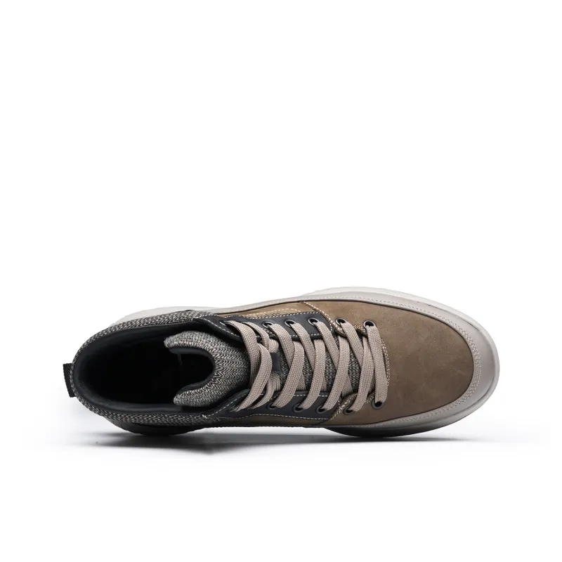CROWN Martin Boots Men Gray-7