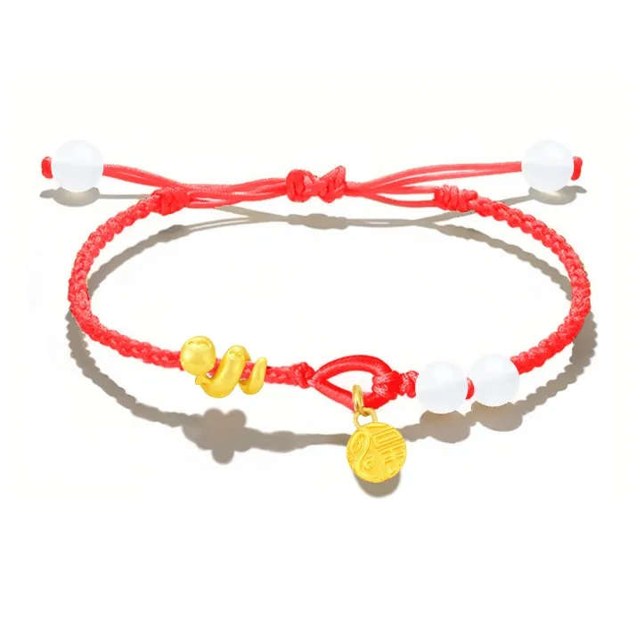 SINO GEM Gold Bracelet Unisex-6