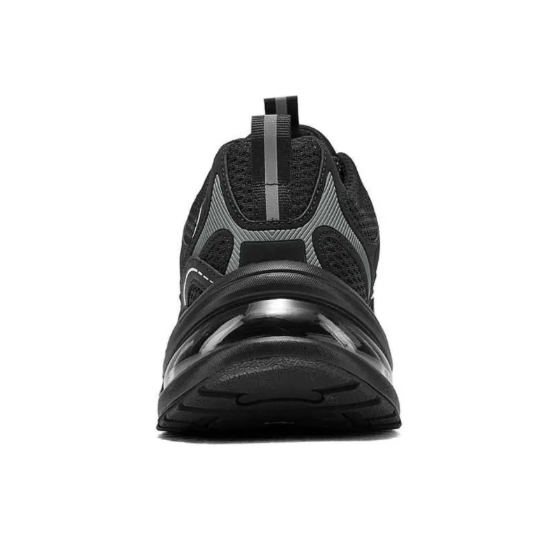 Skechers Lifestyle Cushioning Wear Resistant Low Top Chunky Sneakers Men's Black-2