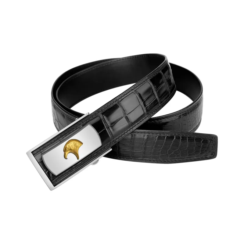 Jaylen Oos Crocodile Leather Leather Belts Men's 3.5cm/3.8cm-23