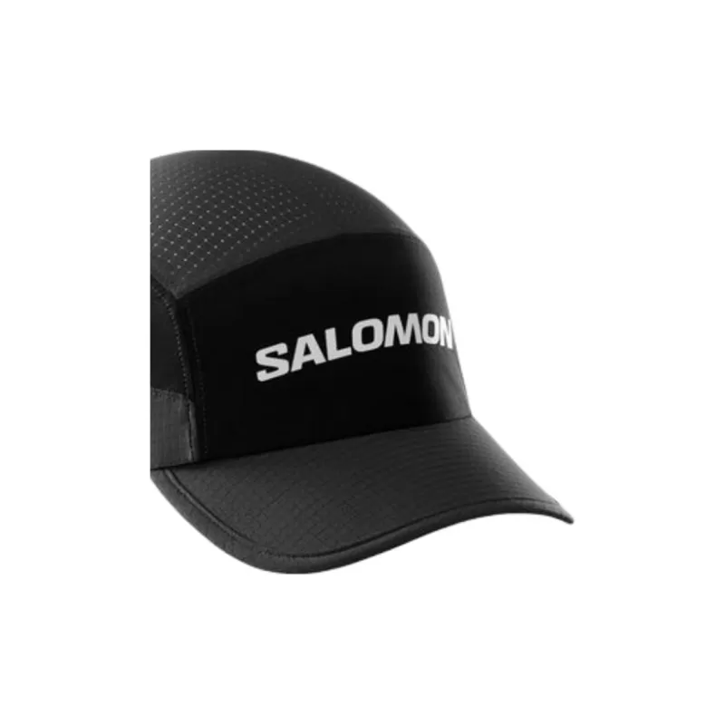 SALOMON Polyamide Baseball Caps Unisex Black-1