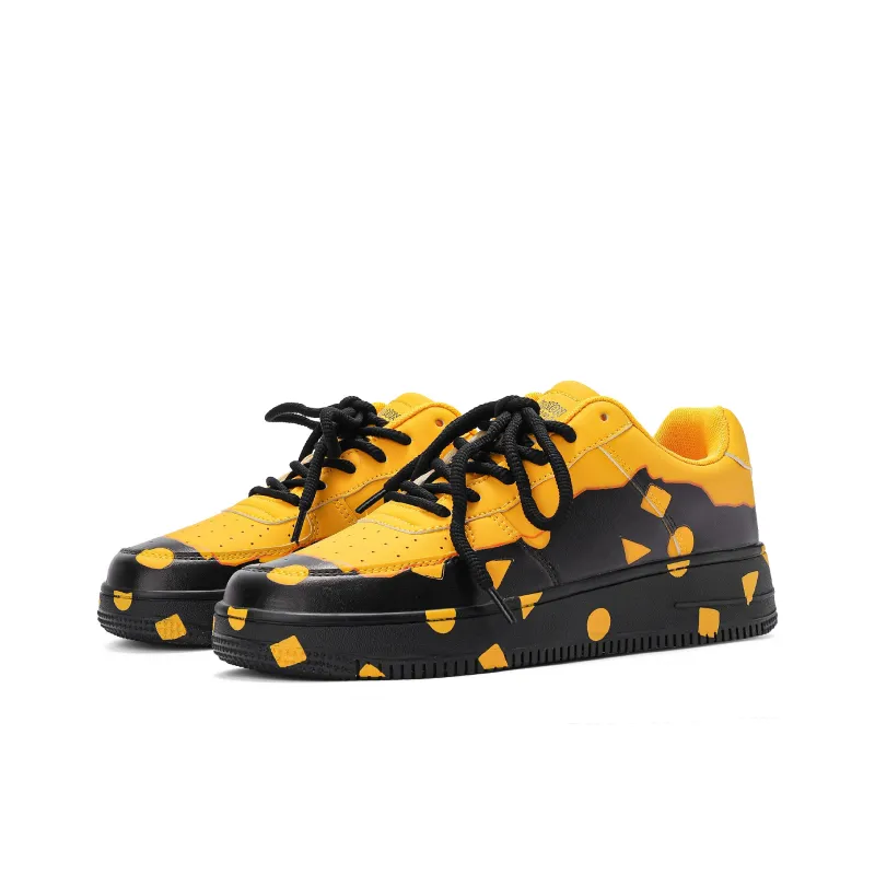 Crayon Shinchan Balance Lightweight Height Increasing Low Top Skateboard Shoes Unisex-14