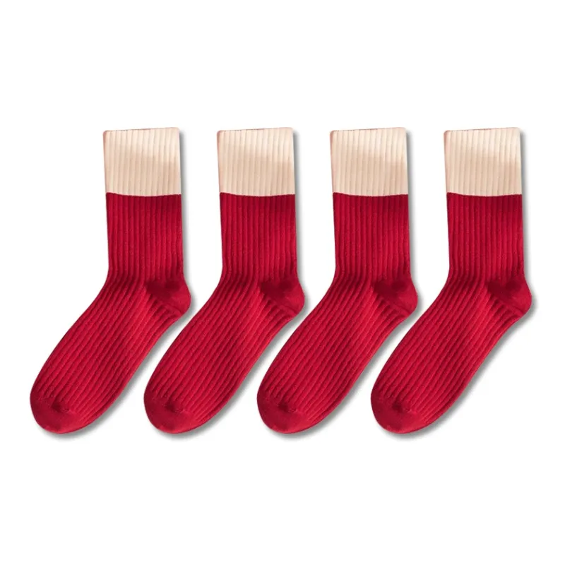 Miguel Mid Calf Socks Women's Combo Set-6