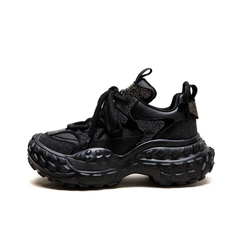 Jay Height Increasing Low-Top Chunky Sneakers Women's-6