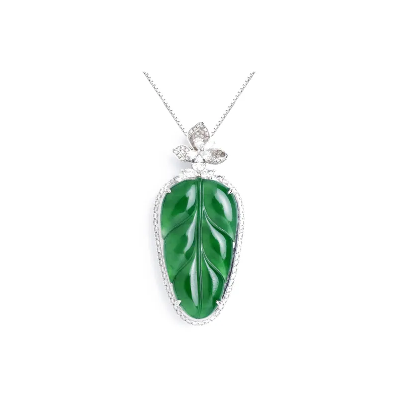 Clear Snow Ice Type Necklaces Unisex-0