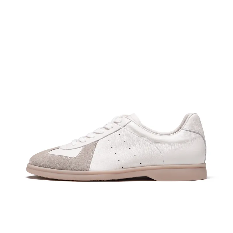 TRUFFAUT Soft Sole German Army Trainers Low Top Casual Shoes Men's-5