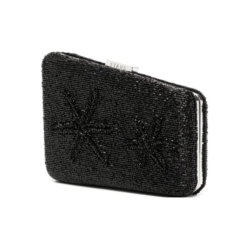 Staud Rayon Shoulder Bag Women's Black-1