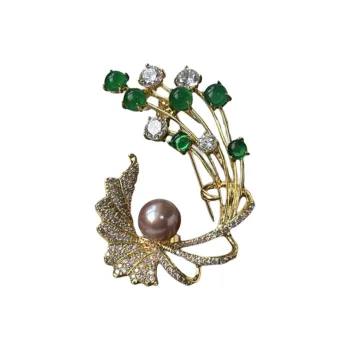 PEARL QUEEN Freshwater Pearl Brooches Women's