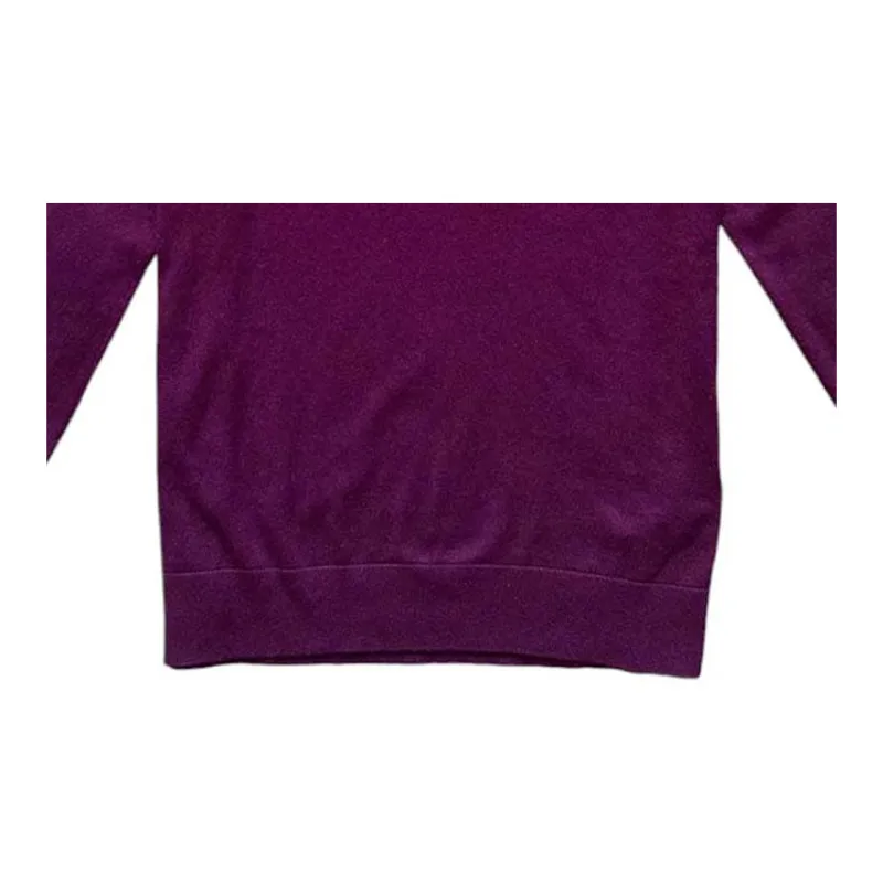 Burberry Cashmere Blend Vintage Check Elbow Patch Sweatshirt-4