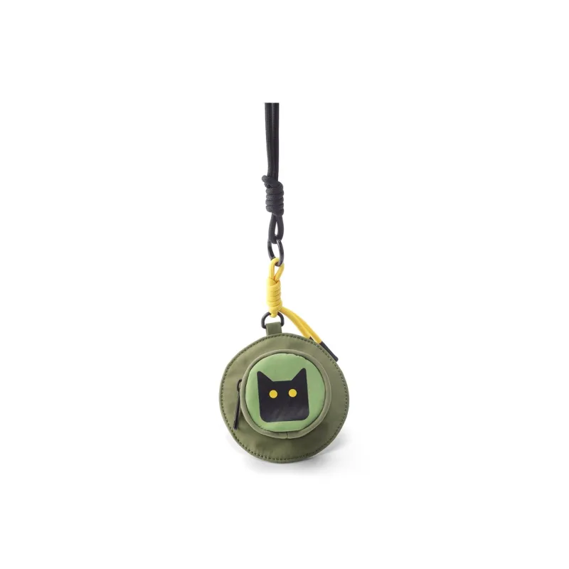 NOXXON Nylon Earphone Case Unisex Green/Brown-0