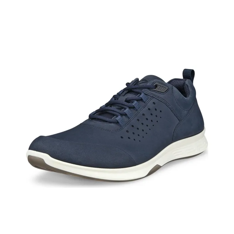Ecco Exceed Slip Resistant Low Top Casual Shoes Men's Blue-1