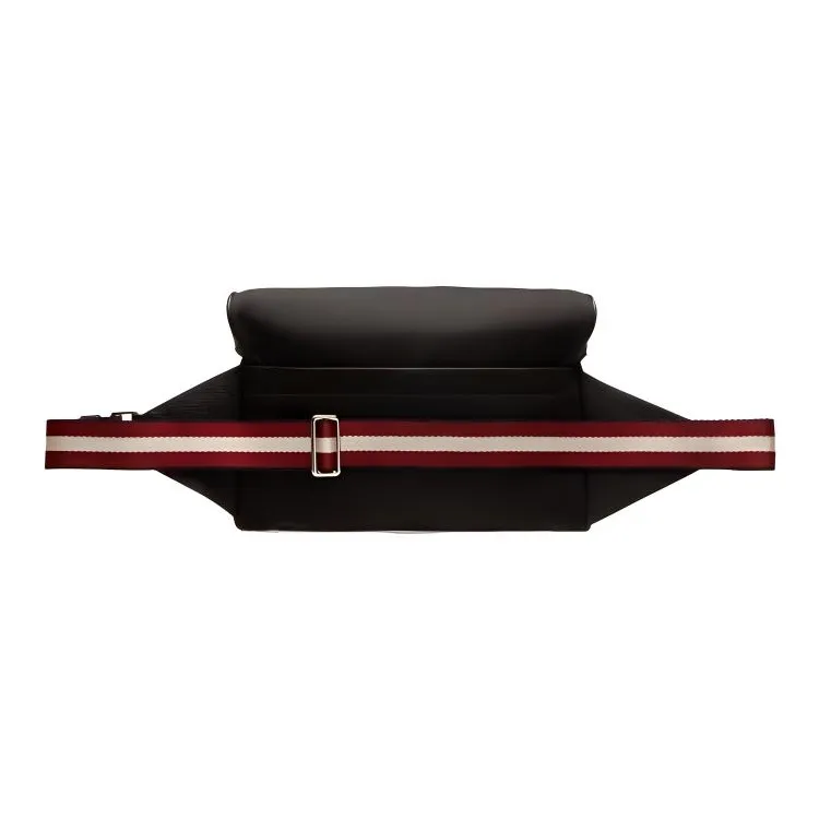 BALLY Nylon Crossbody Bag Men's Black-4