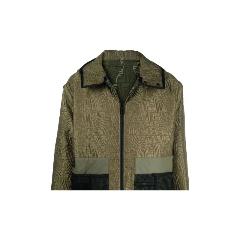 FENDI Jackets Men Green-4