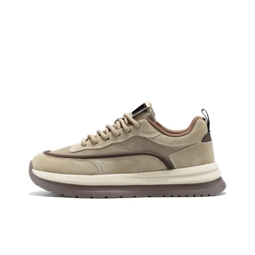 URBAN AUTHENTIC Non-slip Wear-resistant Shock Absorption Low-Top Chunky Sneakers Men's