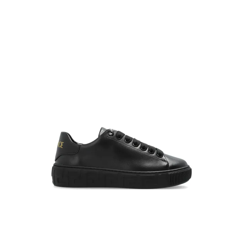 VERSACE Low Top Kids' Skateboarding Shoes Black Kids'-1