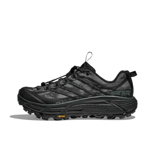 HOKA ONE ONE Mafate Three 2 Anti Slip Wear Resistant Low Top Casual Running Shoes Unisex Gray