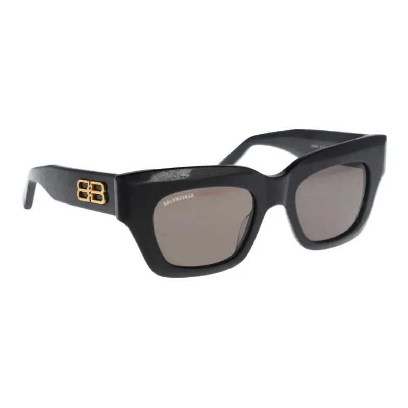 Balenciaga Side Logo plaque Sunglasses-3