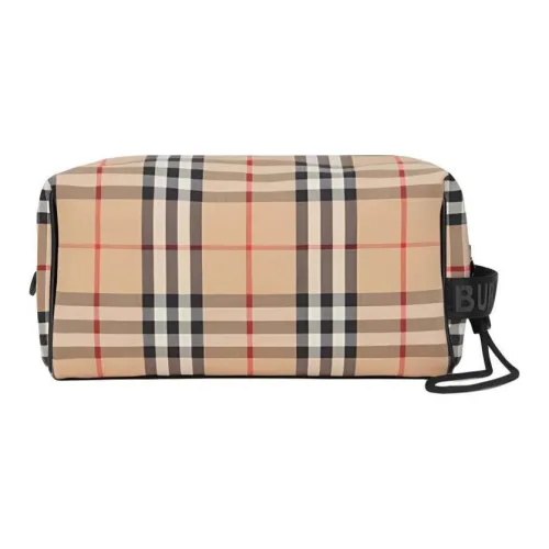 Burberry Travel Pouch Vintage Check Archive Beige