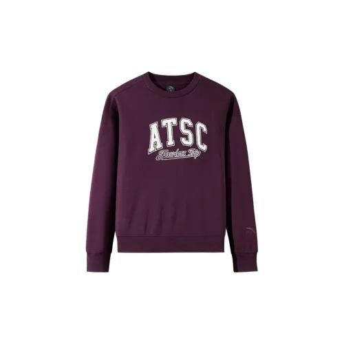 Anta Life Collection Sweatshirt Women's Dark Plum Purple